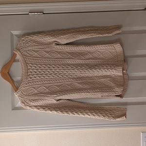 LLBean fisherman's sweater